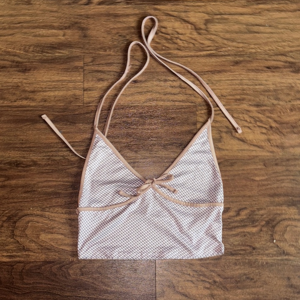SHEIN Pink Crop Top